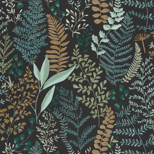 Woodland Wallpaper - Emeraude - Caselio - 102927927 - Premier Wallcovering