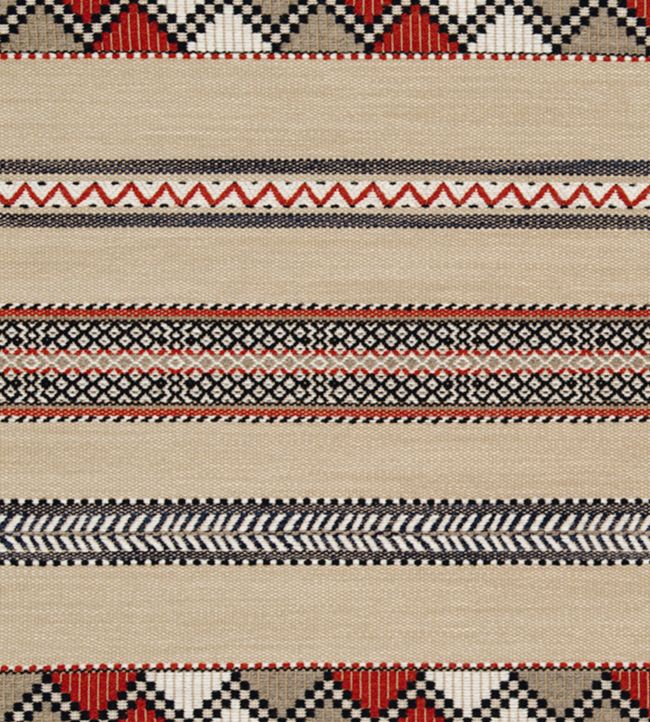 Woven Ribbon Fabric - Natural - Christopher Farr Cloth - CF118 - 04 - Premier Wallcovering