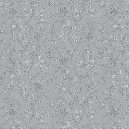 Wrest Trail Wallpaper - Lead - Little Greene - 0291WRLEADZ - Premier Wallcovering
