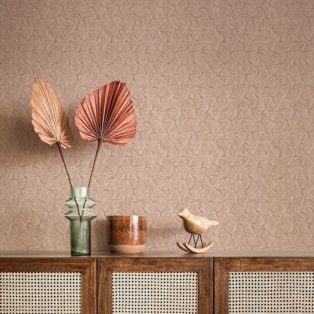 Wright Wallpaper - Rose Gold - A Street Prints - FD26118 - Premier Wallcovering