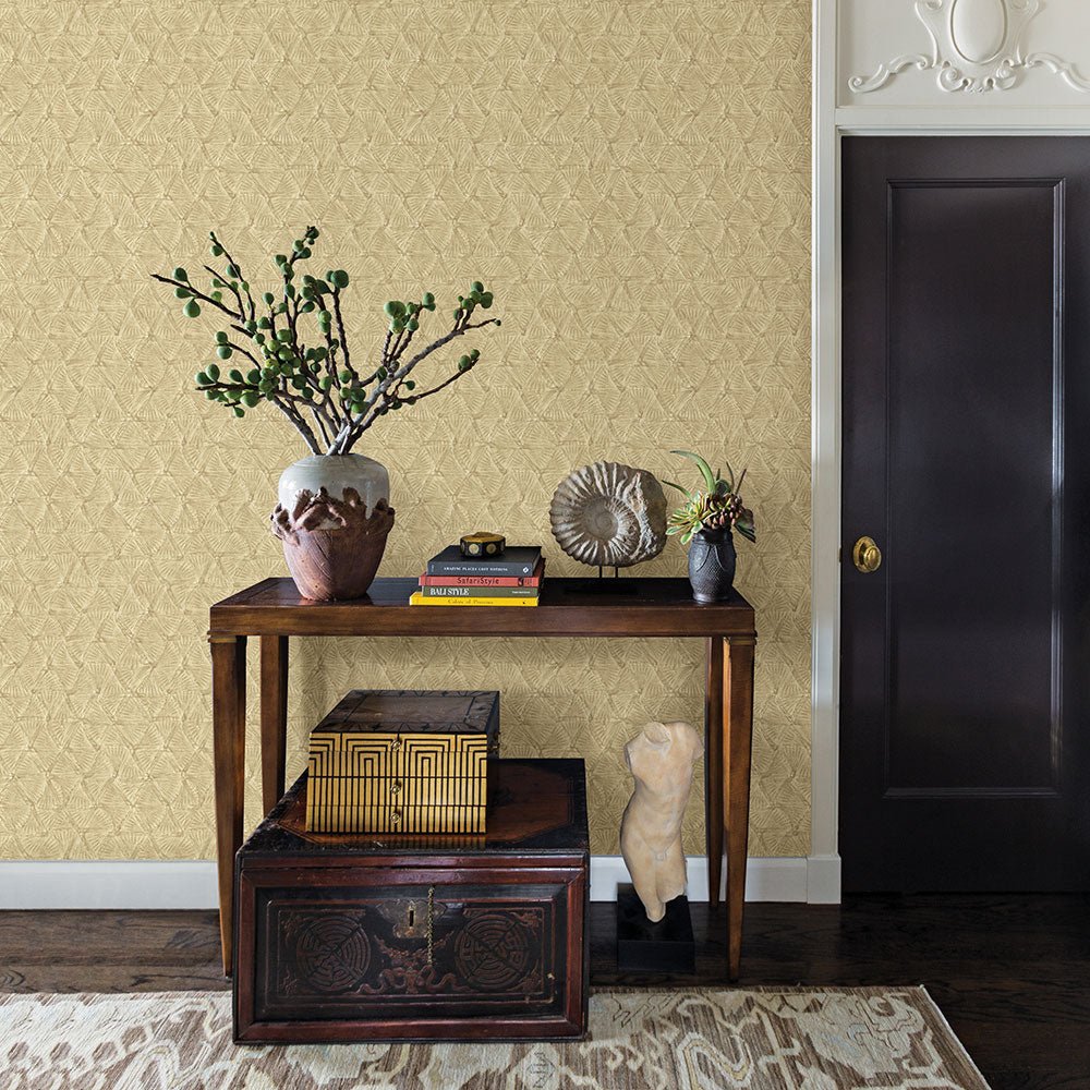 Wright Wallpaper - Gold - A Street Prints - FD26119 - Premier Wallcovering