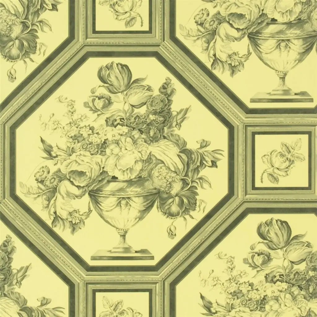 Wyatt Wallpaper - Sandstone - Designers Guild - Royal Collection - PQ010/06 - Premier Wallcovering