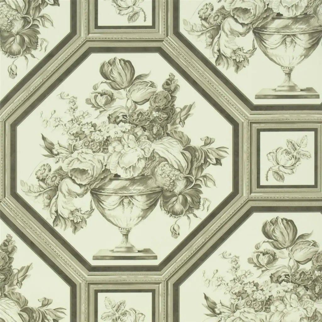 Wyatt Wallpaper - Cocoa - Designers Guild - Royal Collection - PQ010/05 - Premier Wallcovering