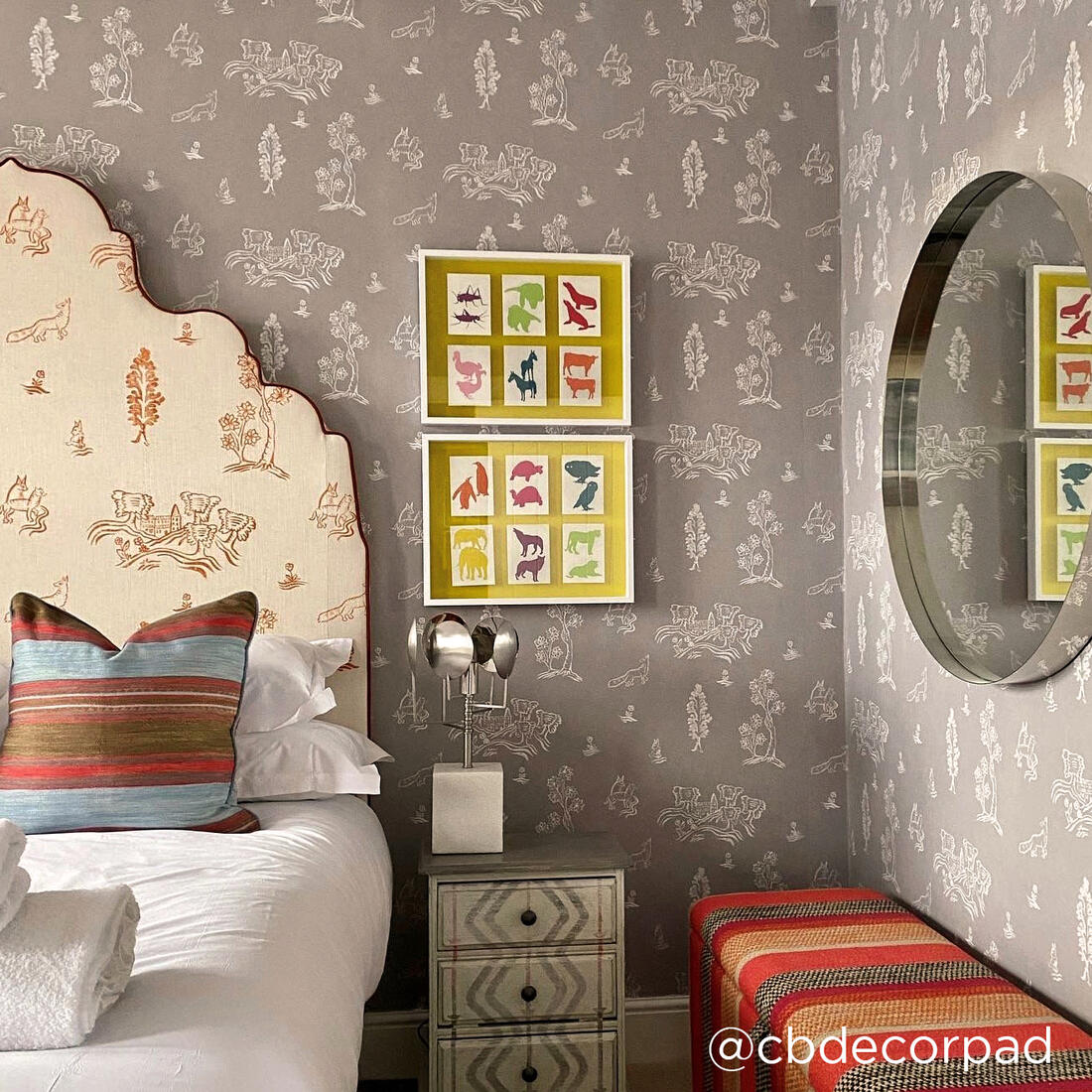 Wychwood Wallpaper - Dusk - Andrew Martin - KKWYDU - Premier Wallcovering