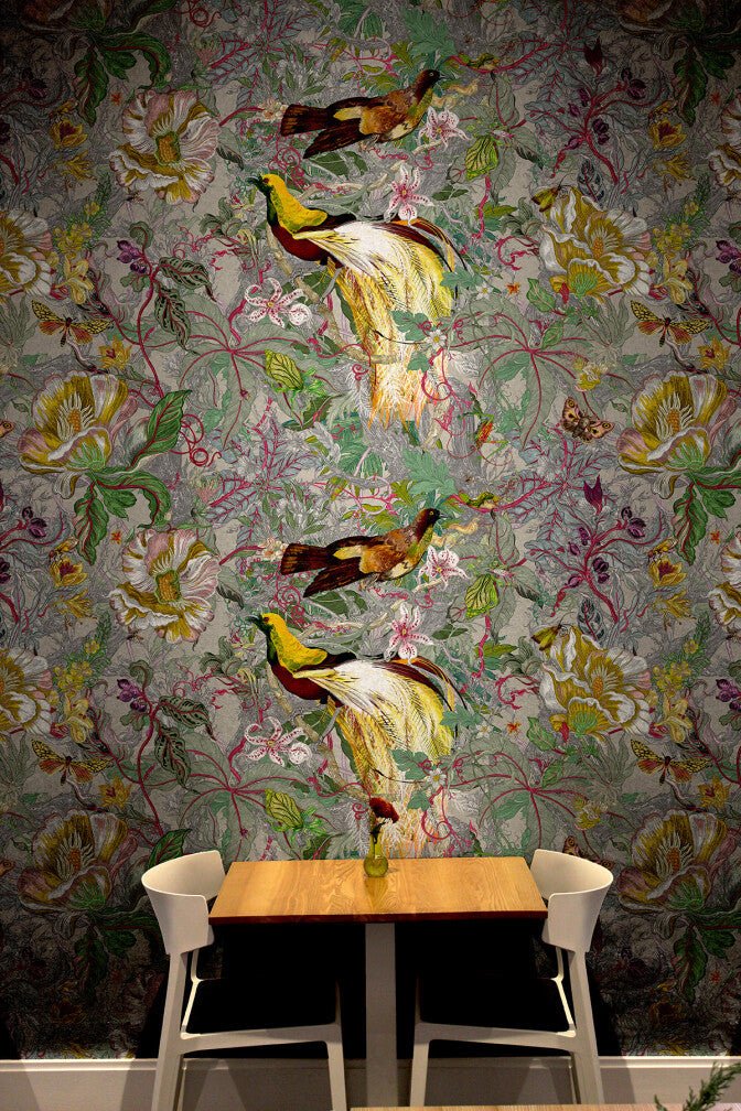 XL Jungle Modular Wallpaper Panels - Papua Paradise - Timorous Beasties - JNGL/XLJNGLP/SMCA/01/A - Premier Wallcovering