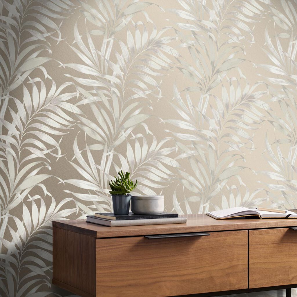 Yasuni Wallpaper - Nude - Graham & Brown - 105661 - Premier Wallcovering