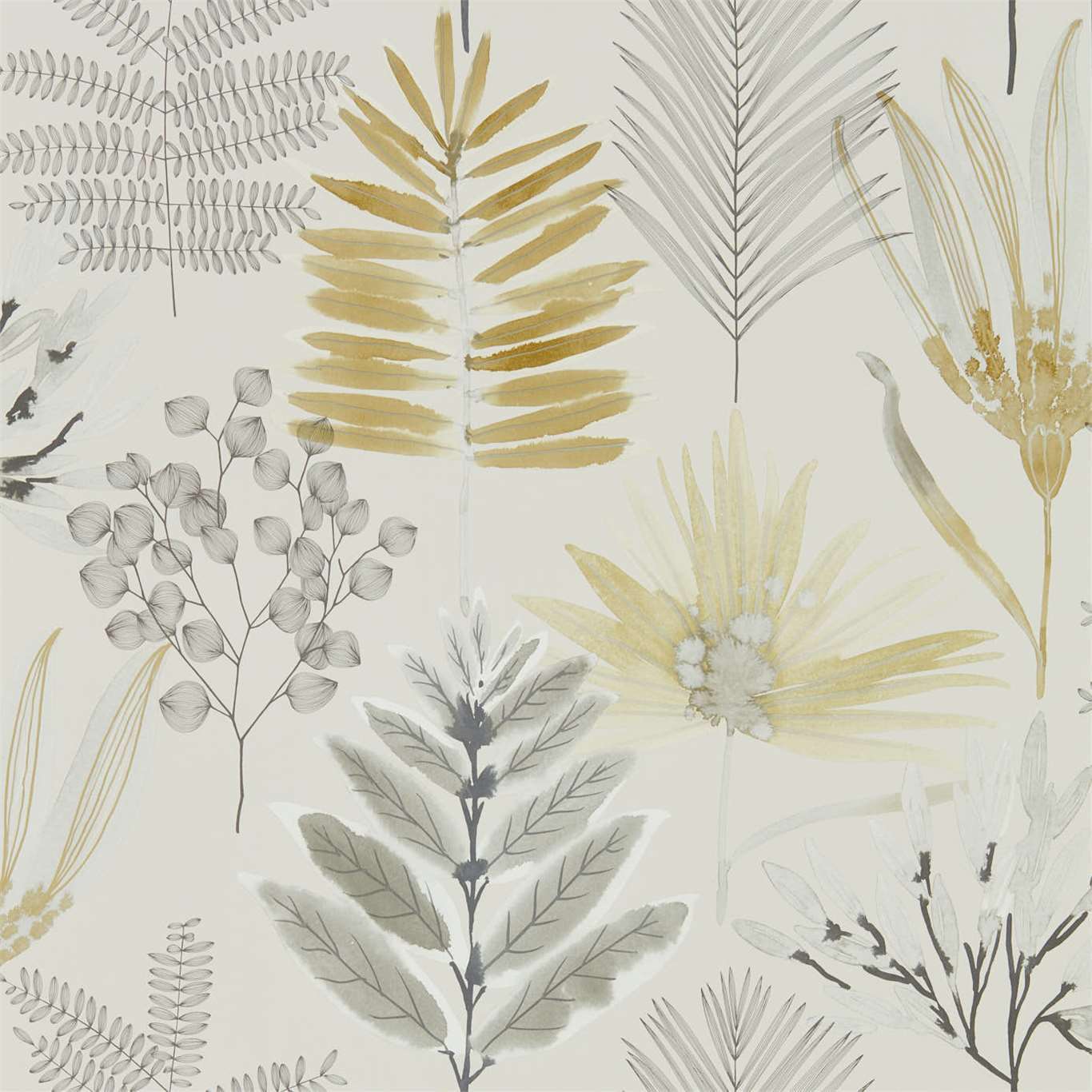 Yasuni Wallpaper - Ochre/Linen - Harlequin - HZAP111762 - Premier Wallcovering