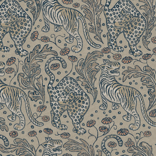 Year Of The Tiger Wallpaper - Sand - Rebel Walls - R19211 - Premier Wallcovering