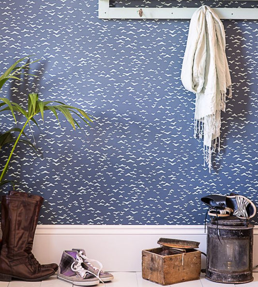 Yukutori Wallpaper - Purbeck Stone - 4301 - Farrow & Ball - Premier Wallcovering