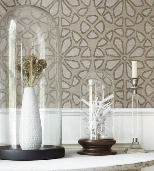Zagora Wallpaper - Light Taupe - Thibaut - T41157 - Premier Wallcovering