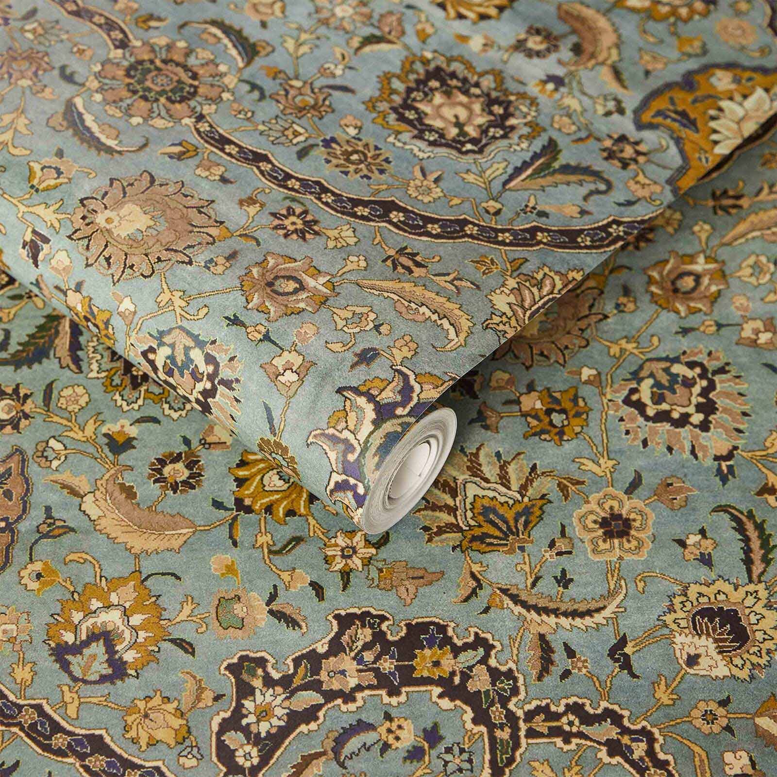 Zanjan Wallpaper - Sapphire - House of Hackney - 1 - WA - ZAN - DI - SPH - XXX - Premier Wallcovering