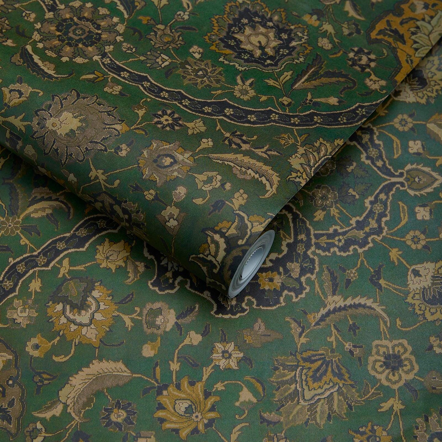 Zanjan Wallpaper - Juniper - Green - House of Hackney - 1 - WA - ZAN - DI - JUN - XXX - Premier Wallcovering