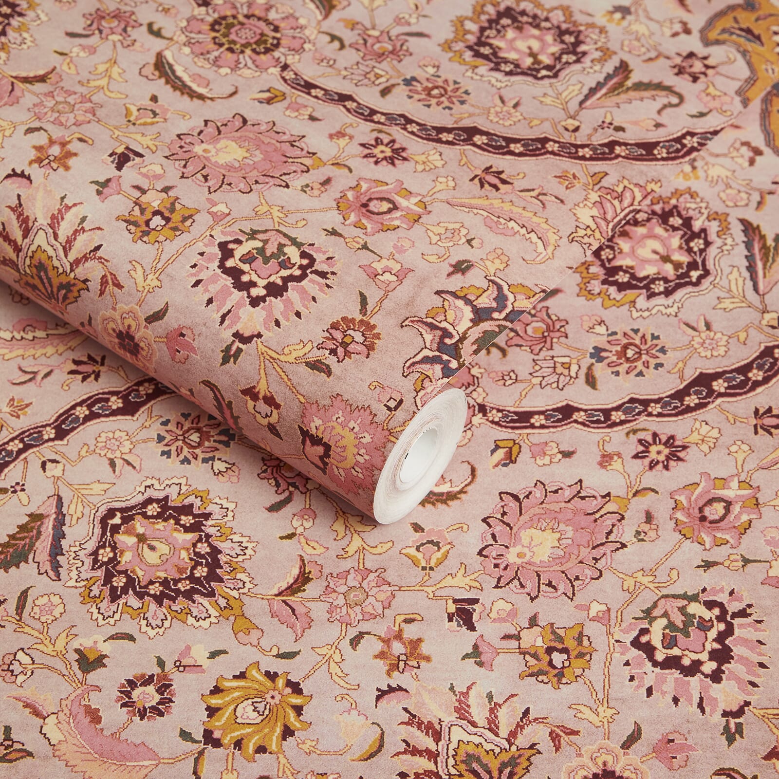 Zanjan Wallpaper - Quartz - Pink - House of Hackney - 1 - WA - ZAN - DI - QRT - XXX - Premier Wallcovering