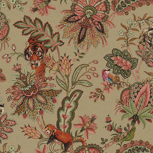Zari Wallpaper - coral - Holden Décor - 91490 - Premier Wallcovering