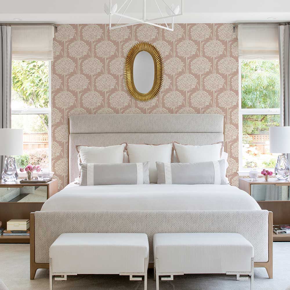 Zaria Wallpaper - Rose - A Street Prints - FD26624 - Premier Wallcovering