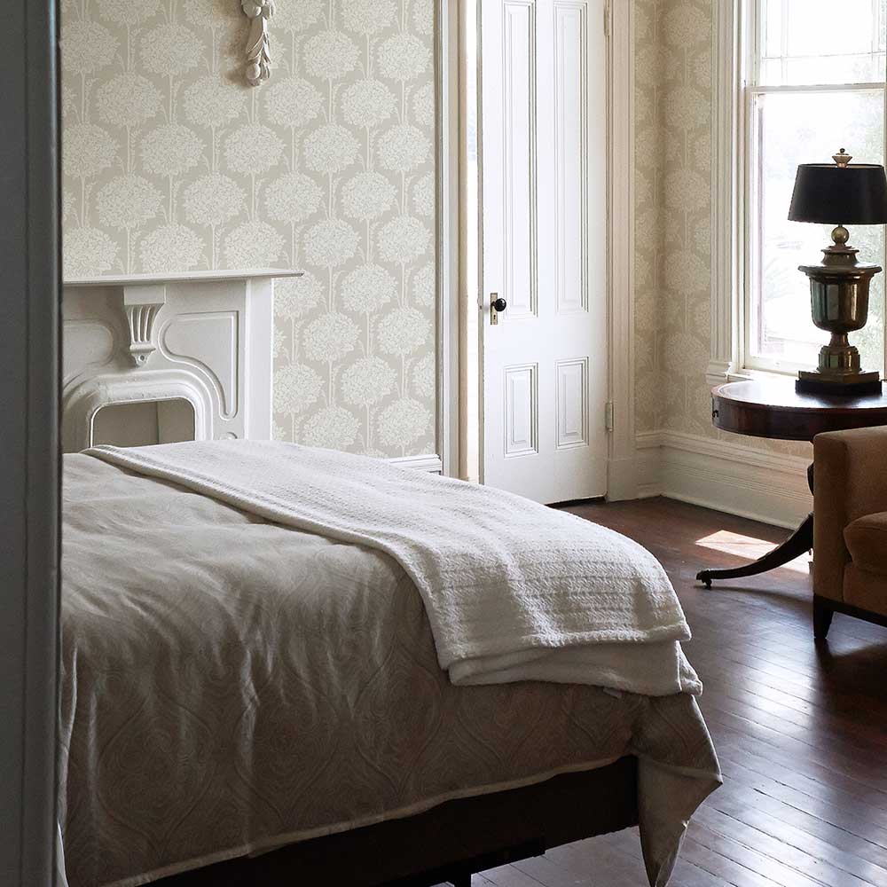 Zaria Wallpaper - Light Grey - A Street Prints - FD26626 - Premier Wallcovering