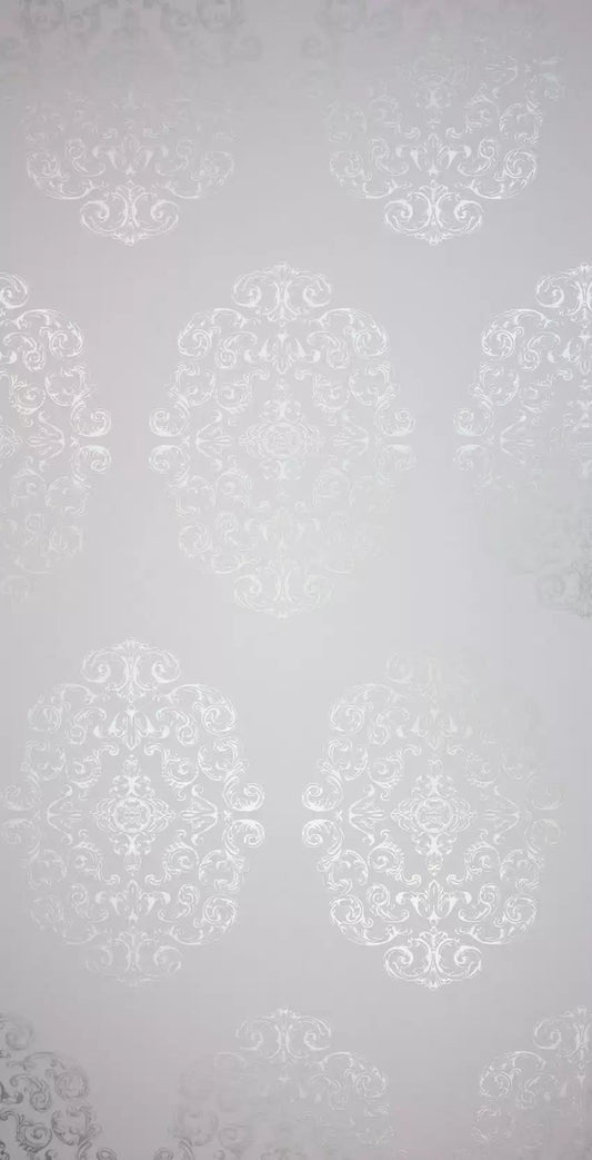 Zecca Wallpaper - Lilac/Silver - Osborne & Little - W6180-01 - Premier Wallcovering