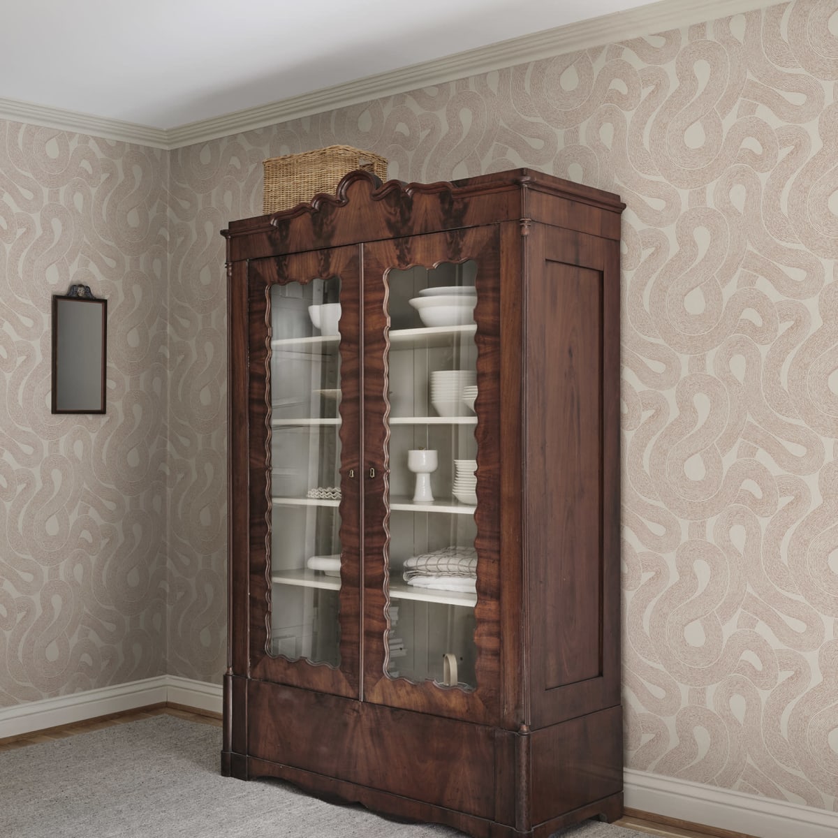 Zen Wallpaper - Terracotta - Sandberg - S10329 - Premier Wallcovering