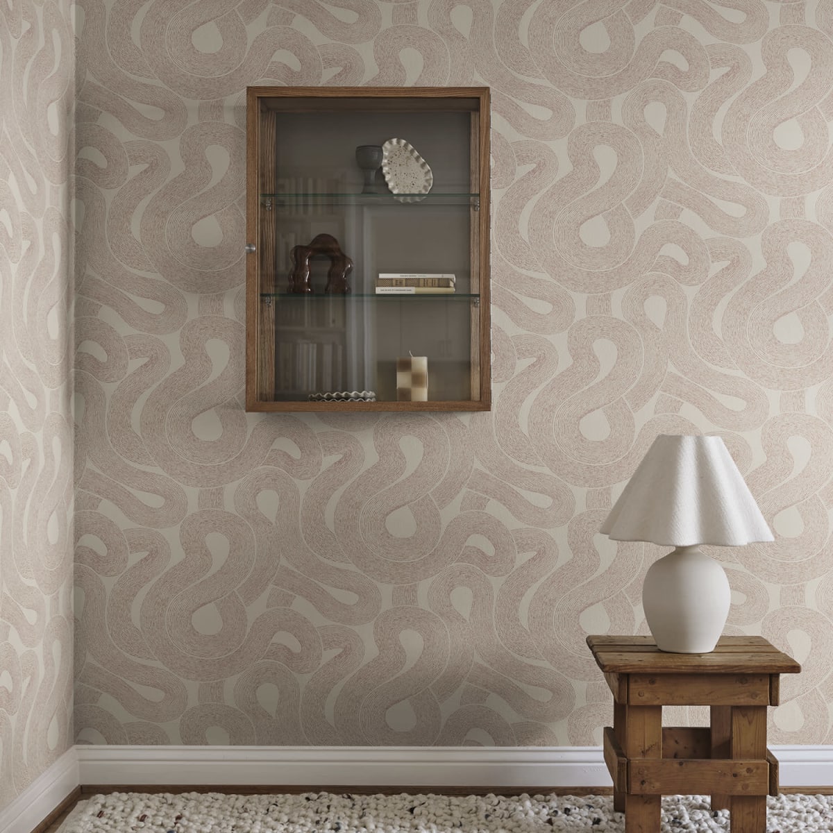 Zen Wallpaper - Terracotta - Sandberg - S10329 - Premier Wallcovering