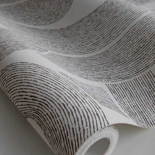 Zen Wallpaper - White - Sandberg - 805-01 - Premier Wallcovering