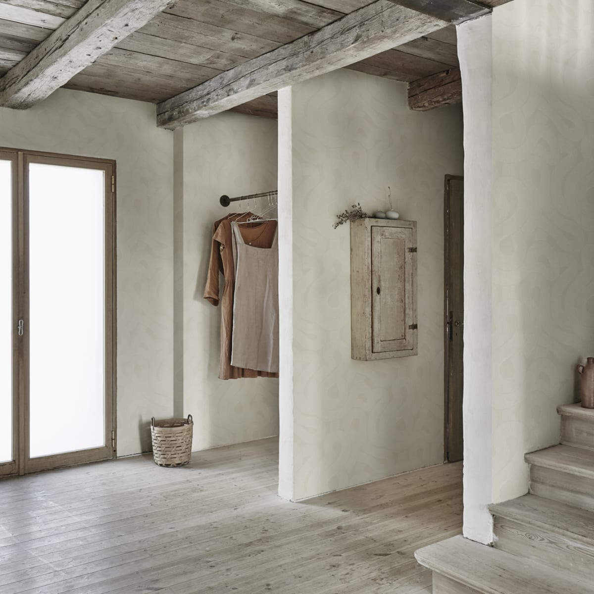 Zen Wallpaper - Gray - Sandberg - 805-21 - Premier Wallcovering