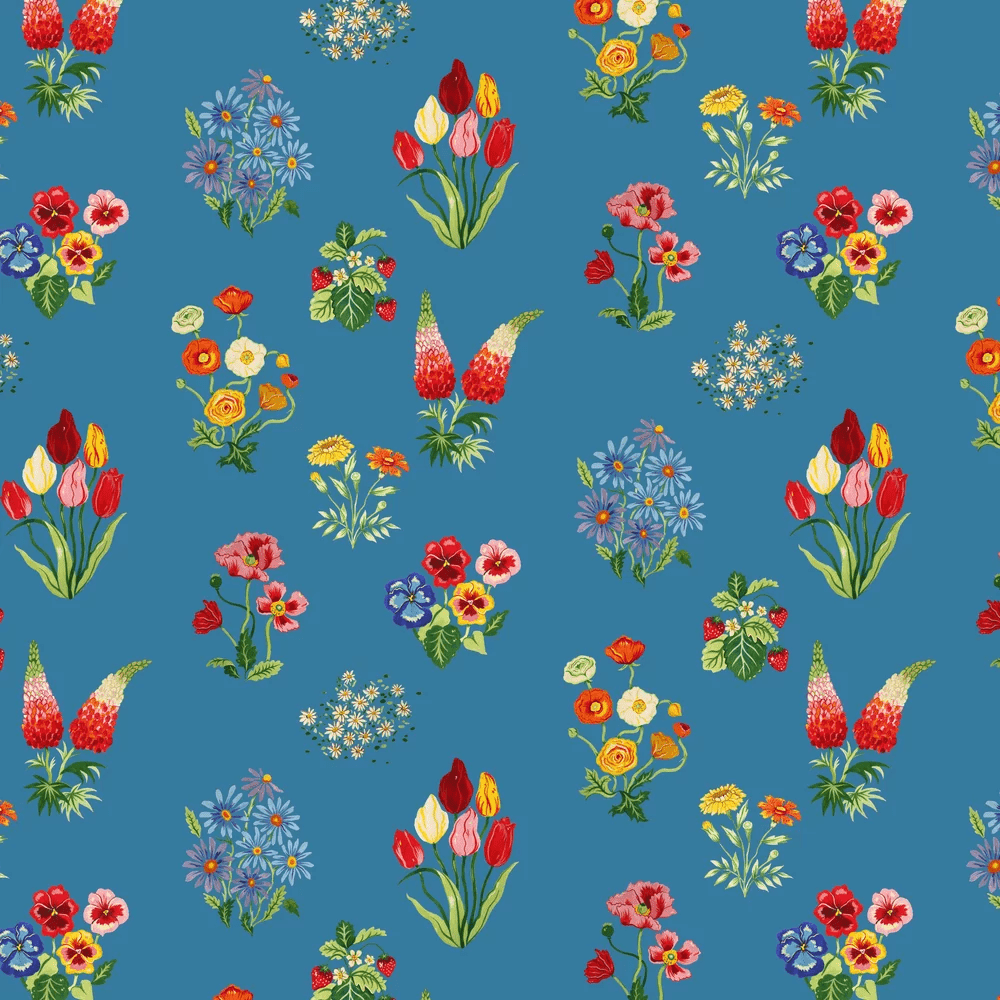 Zenith Wallpaper - Cornflower - Wear The Walls - ZECB807652 - Premier Wallcovering