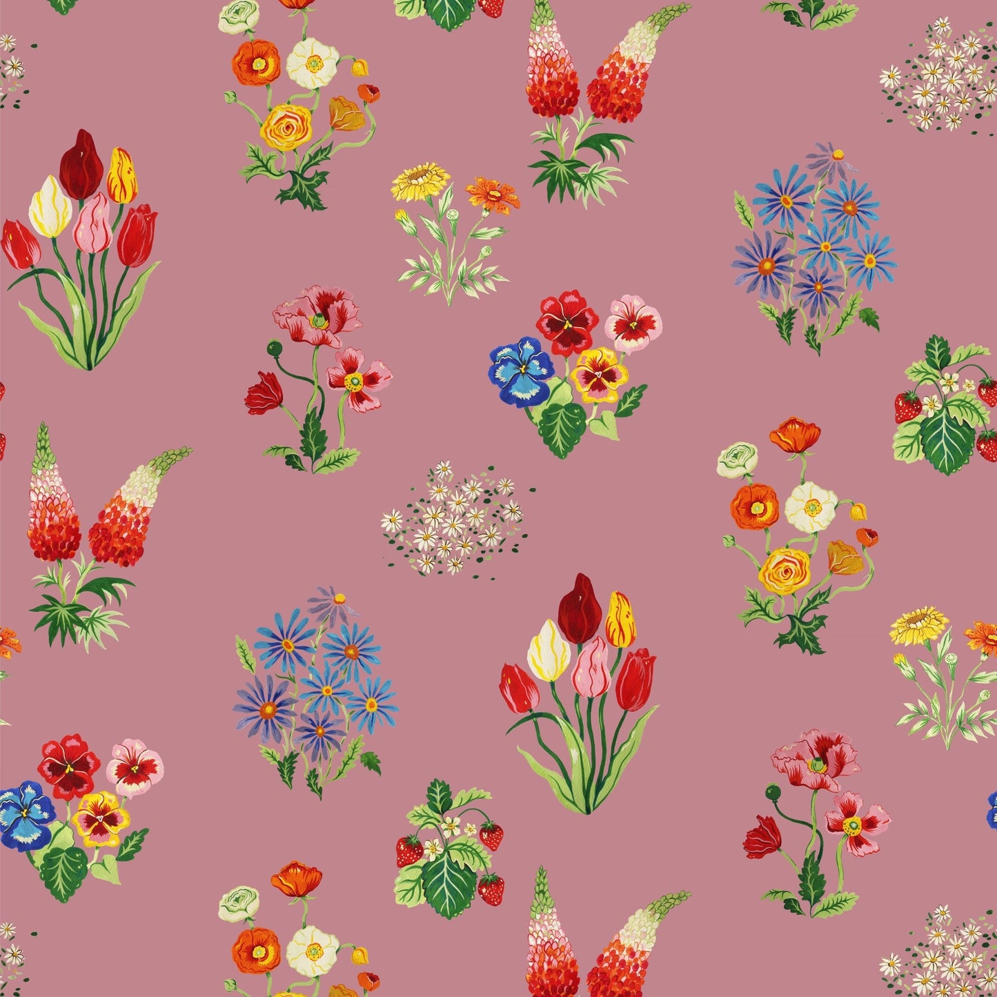 Zenith Wallpaper - Rosewood-Pink - Wear The Walls - ZERP807652 - Premier Wallcovering