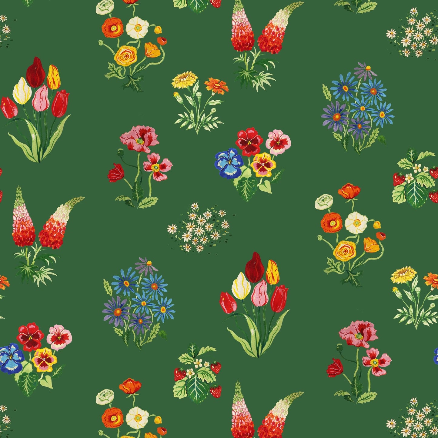 Zenith Wallpaper - Shamrock-Green - Wear The Walls - ZESG807652 - Premier Wallcovering