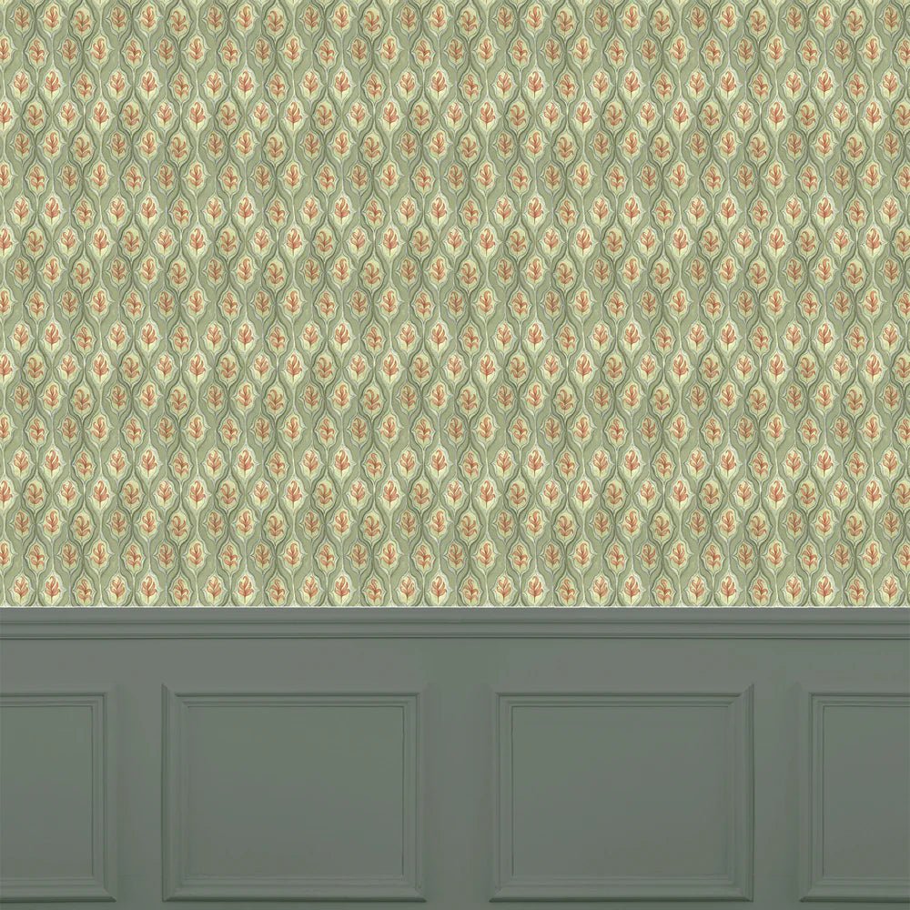 Zephyr Wallpaper - Moss - Voyage Maison - ZEPHYR/WPO/MOS - Premier Wallcovering