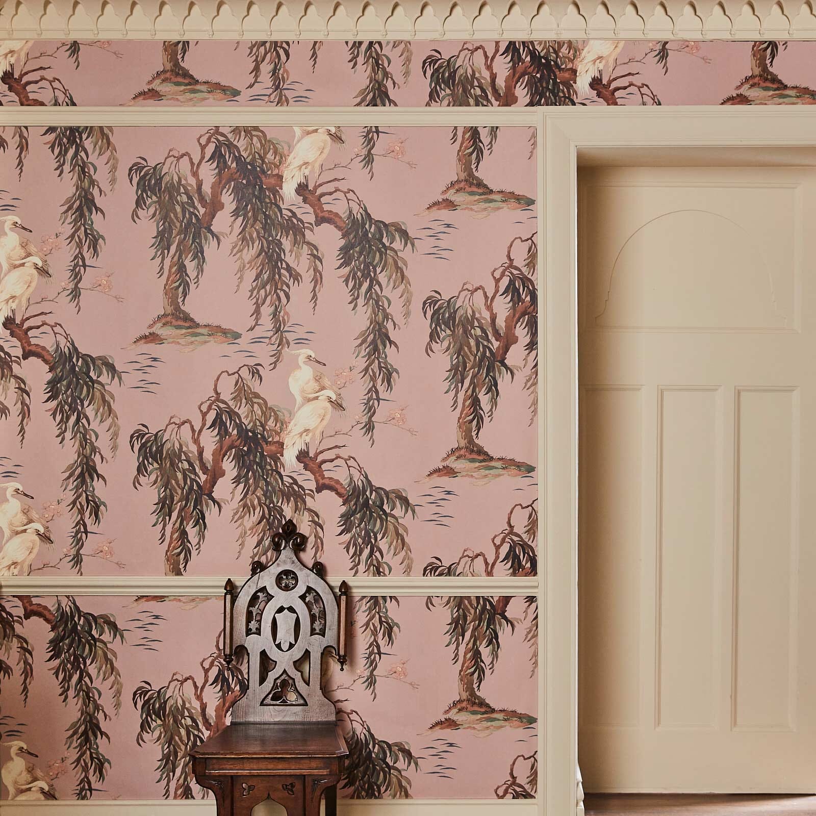 Zeus Wallpaper - Blush - House of Hackney - 1 - WA - ZEU - DI - BLS - XXX - Premier Wallcovering