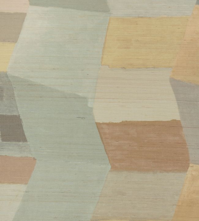 Zig Zag Grass Cloth Wallpaper - Slate - Christopher Farr Cloth - CFW213 - 02 - Premier Wallcovering