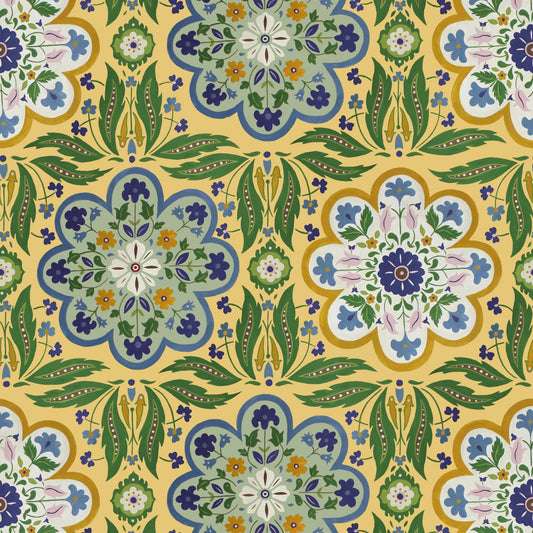 Zouak Wallpaper - Lemon - Wear The Walls - ZOLY8076U52 - Premier Wallcovering