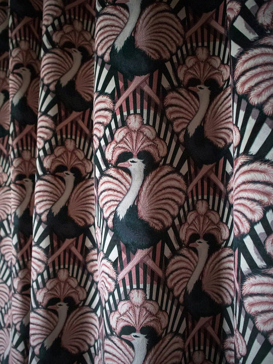 Zsa Zsa Recycled Velvet Fabric - Candy - Divine Savages - DVS009-ZSA-CAN-VEL - Premier Wallcovering