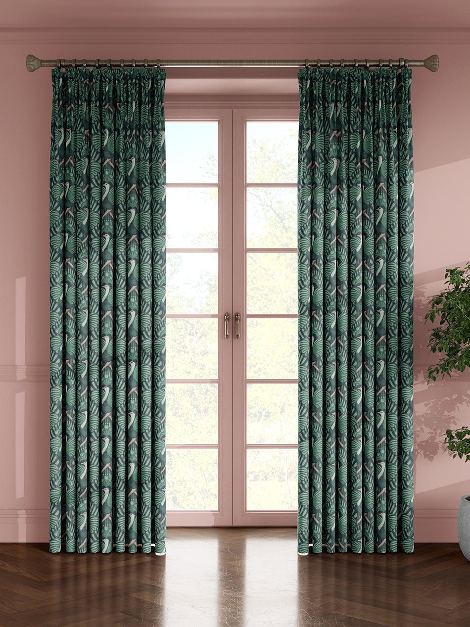 Zsa Zsa Recycled Velvet Fabric - Bottle Green - Divine Savages - DVS068-ZSA-GRE-VEL - Premier Wallcovering