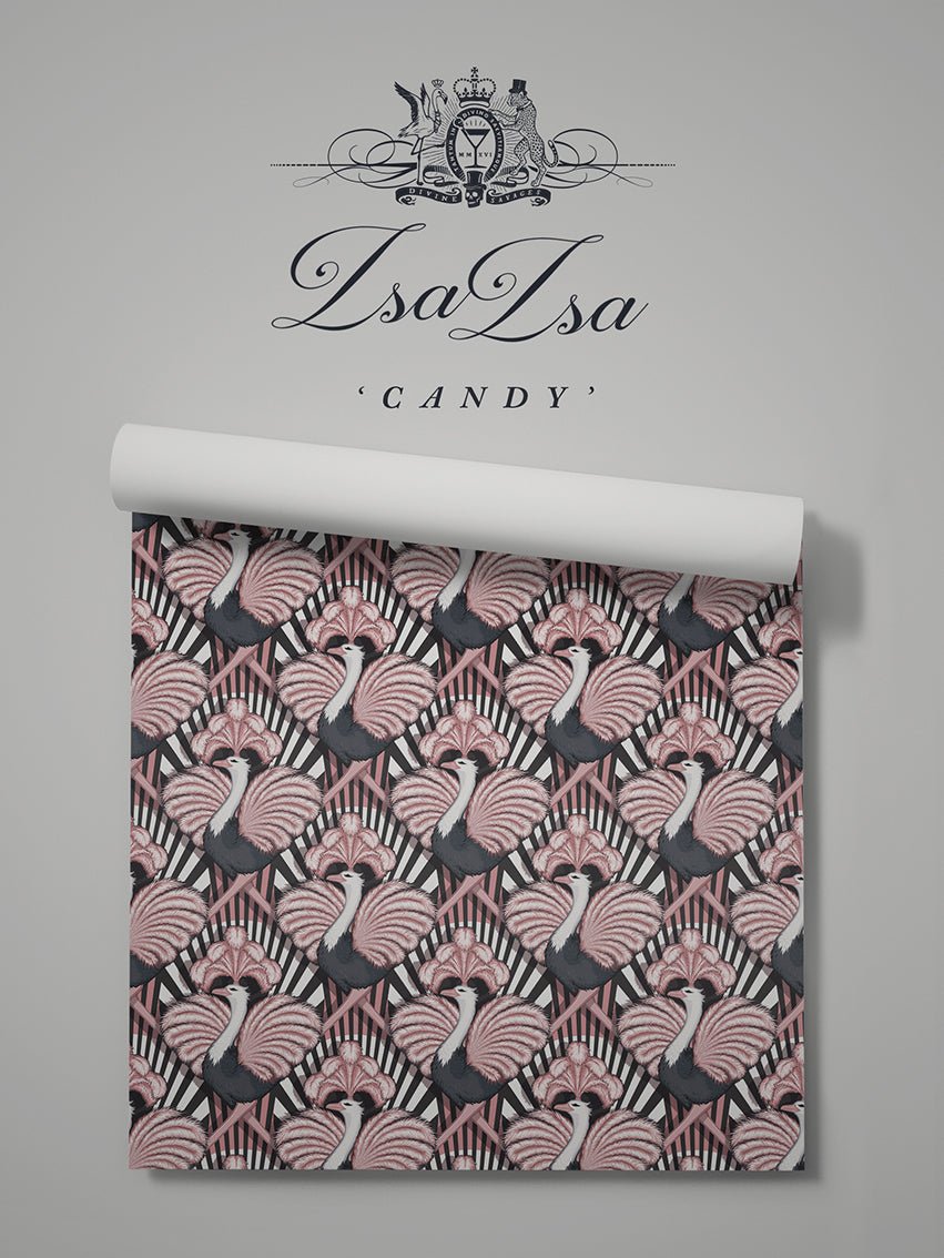 Zsa Zsa Wallpaper - Candy - Divine Savages - DVS009-ZSA-CAN-WR - Premier Wallcovering