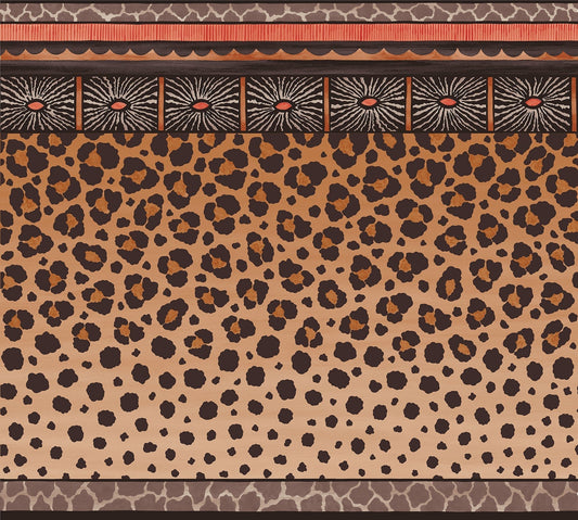 Zulu Border Wallpaper - Ginger & Soot - 109/13060 - Cole & Son - Premier Wallcovering