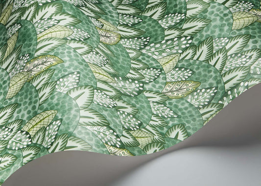 Zulu Terrain Wallpaper - Forest Green & Olive Green - 119/9042 - Cole & Son - Premier Wallcovering