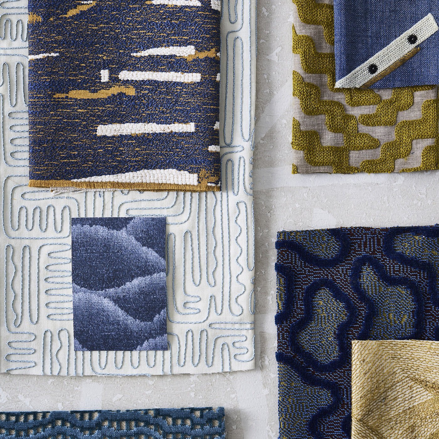 Zuni Wallpaper - Midnight - Harlequin - HDMW113306 - Premier Wallcovering